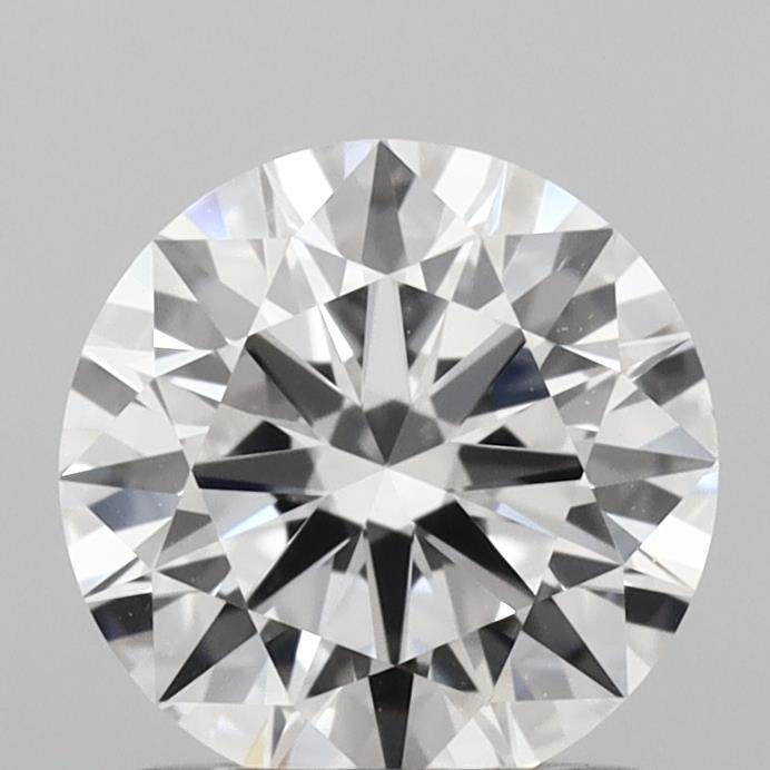 1.03 Carat Round Shaped, Ideal Cut, D Color, VVS2 Clarity, IGI Certified Lab Grown Diamond