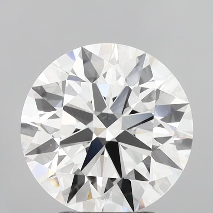 3.04 Carat Round Shaped, Ideal Cut, E Color, VVS2 Clarity, IGI Certified Lab Grown Diamond
