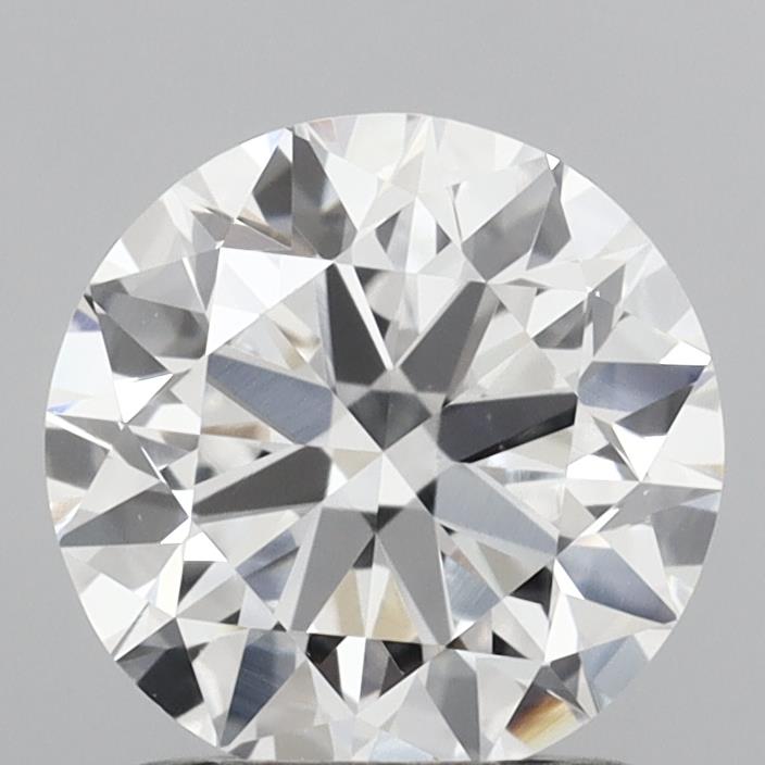 1.40 Carat Round Shaped, Very Good Cut, D Color, VVS2 Clarity, IGI Certified Lab Grown Diamond