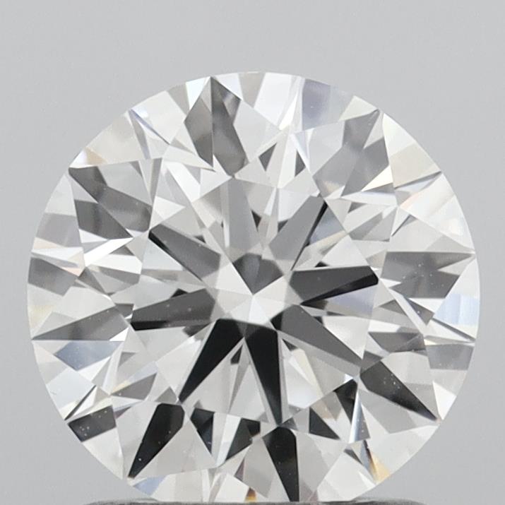1.25 Carat Round Shaped, Ideal Cut, D Color, VVS2 Clarity, IGI Certified Lab Grown Diamond