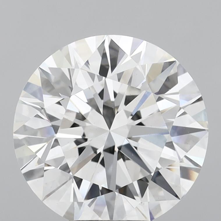 5.04 Carat Round Shaped, Ideal Cut, E Color, VS1 Clarity, IGI Certified Lab Grown Diamond