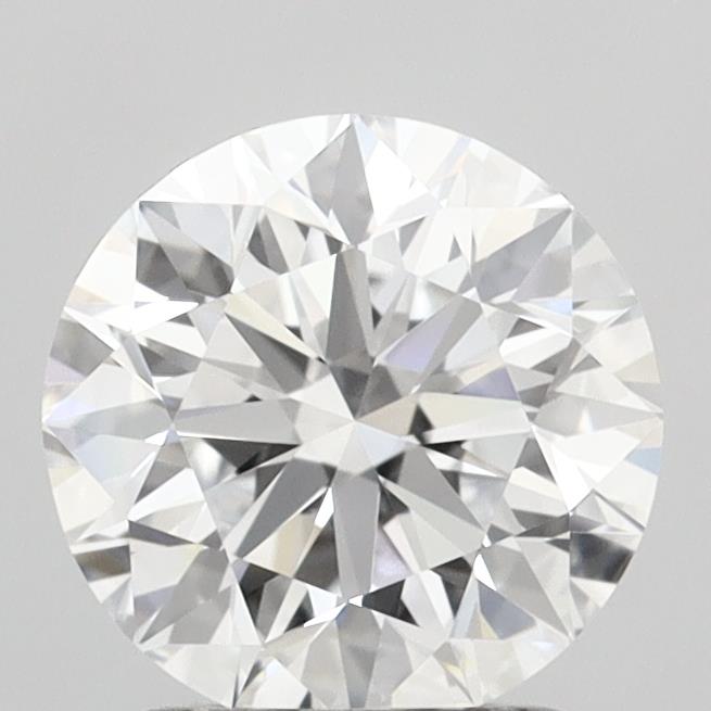 1.77 Carat Round Shaped, Excellent Cut, D Color, VVS2 Clarity, IGI Certified Lab Grown Diamond