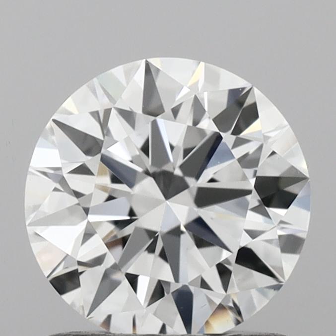 1.03 Carat Round Shaped, Ideal Cut, D Color, VS1 Clarity, IGI Certified Lab Grown Diamond