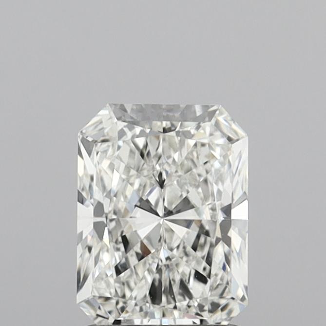 1.37 Carat Radiant Shaped, Ideal Cut, G Color, VVS1 Clarity, IGI Certified Lab Grown Diamond