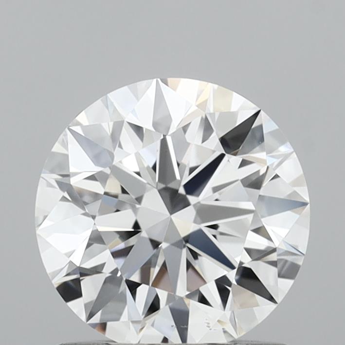 1.02 Carat Round Shaped, Ideal Cut, D Color, VS1 Clarity, IGI Certified Lab Grown Diamond