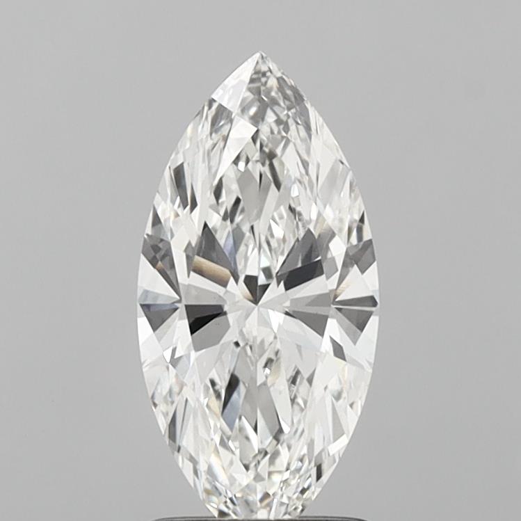 1.27 Carat Marquise Shaped, Ideal Cut, G Color, VVS2 Clarity, IGI Certified Lab Grown Diamond