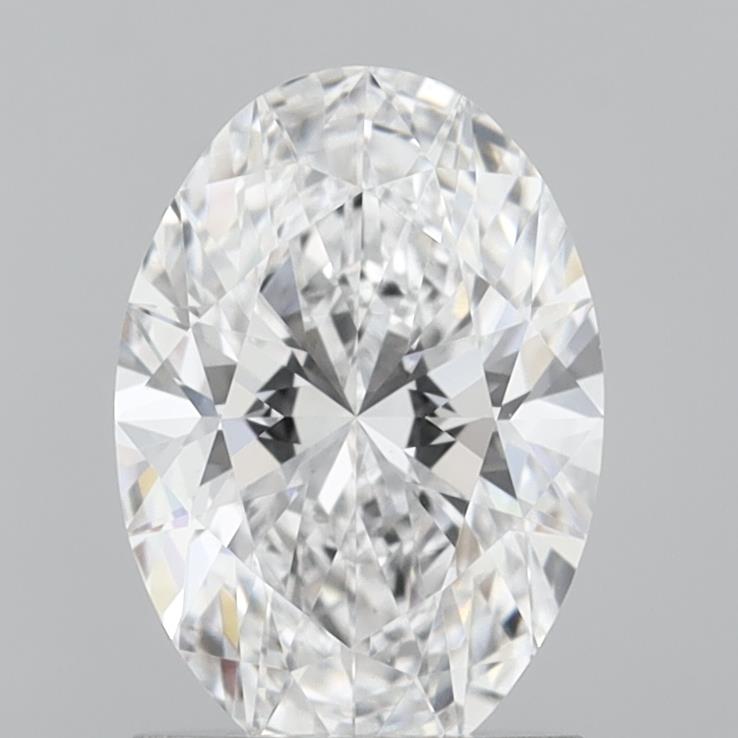 1.51 Carat Oval Shaped, Ideal Cut, D Color, VS1 Clarity, IGI Certified Lab Grown Diamond