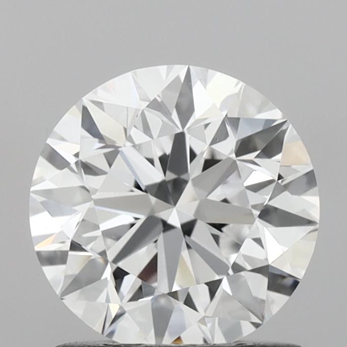1.04 Carat Round Shaped, Excellent Cut, D Color, VVS2 Clarity, IGI Certified Lab Grown Diamond