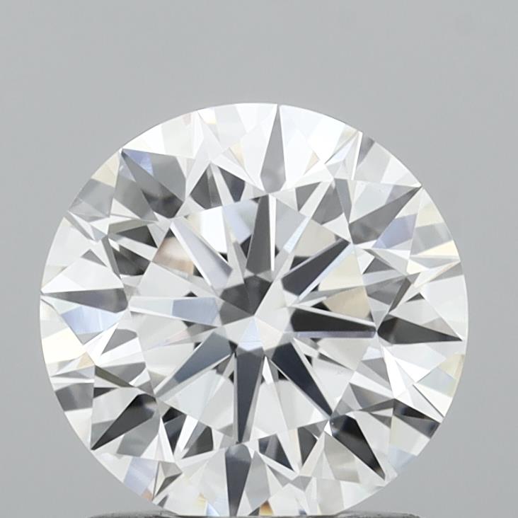 1.26 Carat Round Shaped, Excellent Cut, D Color, VS1 Clarity, IGI Certified Lab Grown Diamond