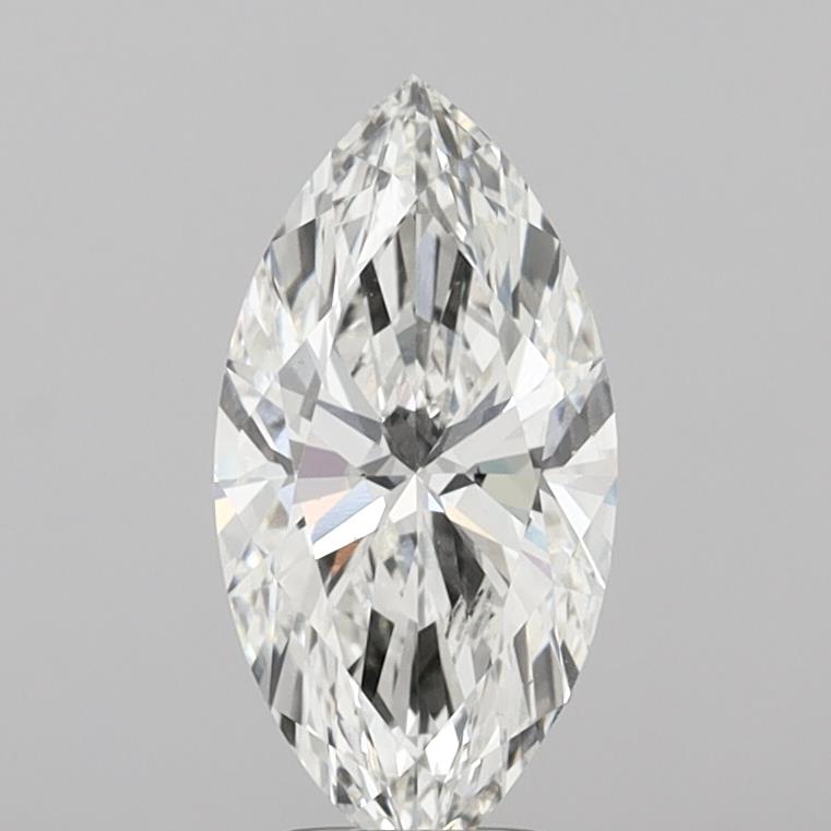 3.08 Carat Marquise Shaped, Ideal Cut, F Color, VS1 Clarity, IGI Certified Lab Grown Diamond
