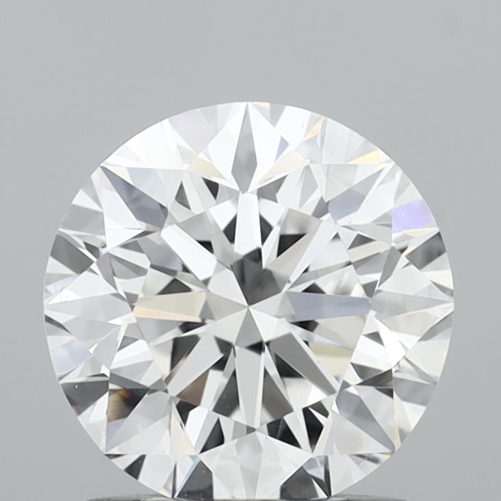 1.27 Carat Round Shaped, Excellent Cut, D Color, VS1 Clarity, IGI Certified Lab Grown Diamond