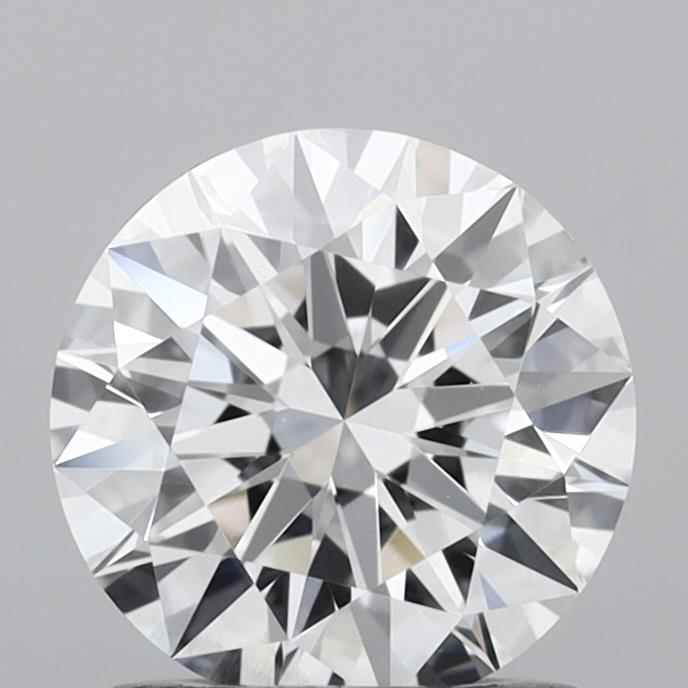 1.00 Carat Round Shaped, Ideal Cut, D Color, VS2 Clarity, IGI Certified Lab Grown Diamond
