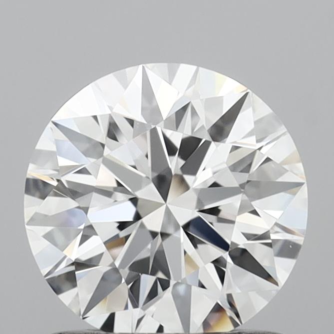 1.00 Carat Round Shaped, Excellent Cut, D Color, VVS2 Clarity, IGI Certified Lab Grown Diamond