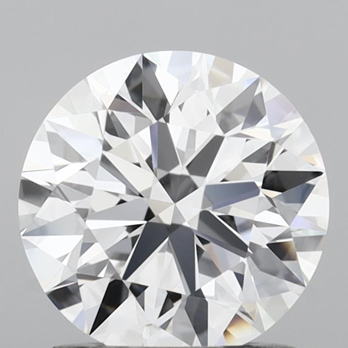 1.09 Carat Round Shaped, Ideal Cut, D Color, VVS2 Clarity, IGI Certified Lab Grown Diamond