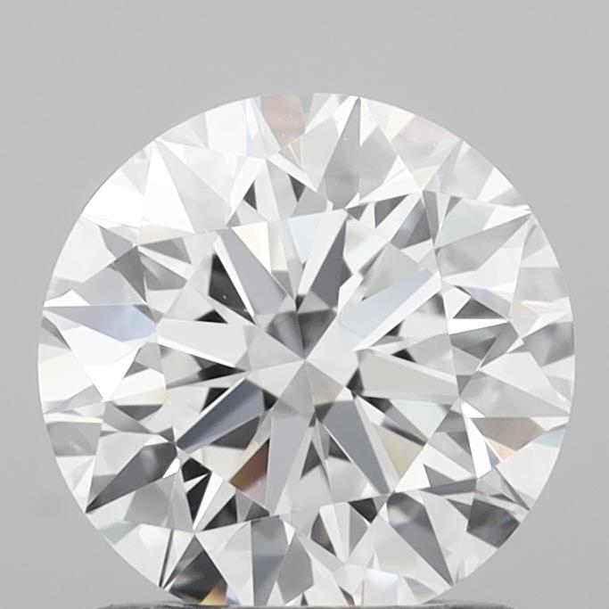 1.18 Carat Round Shaped, Very Good Cut, D Color, VVS2 Clarity, IGI Certified Lab Grown Diamond