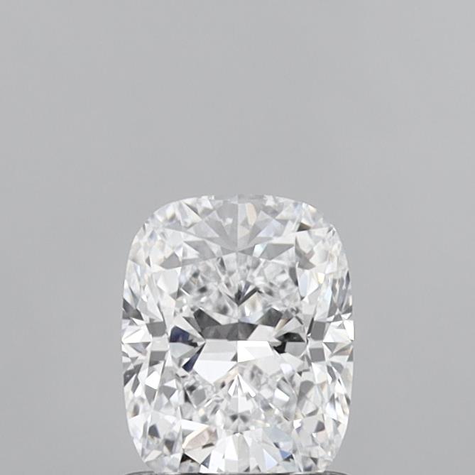 1.01 Carat Cushion Shaped, Ideal Cut, D Color, VVS2 Clarity, IGI Certified Lab Grown Diamond