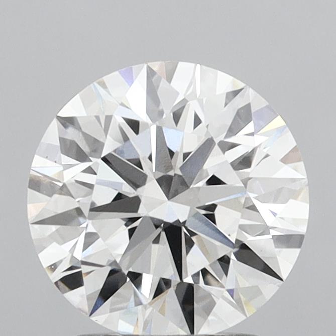 2.08 Carat Round Shaped, Ideal Cut, E Color, VS1 Clarity, IGI Certified Lab Grown Diamond