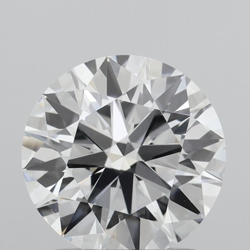 1.37 Carat Round Shaped, Ideal Cut, F Color, VS1 Clarity, IGI Certified Lab Grown Diamond