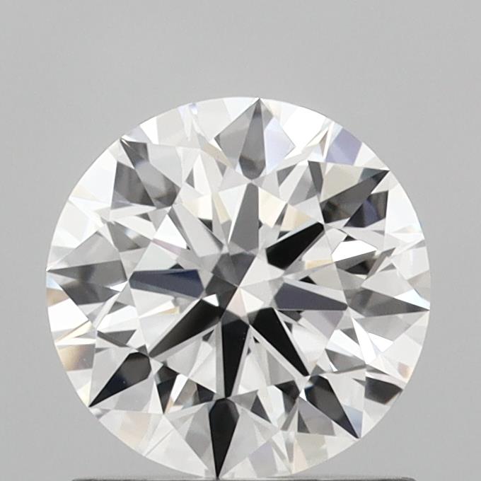1.08 Carat Round Shaped, Ideal Cut, D Color, VVS2 Clarity, IGI Certified Lab Grown Diamond