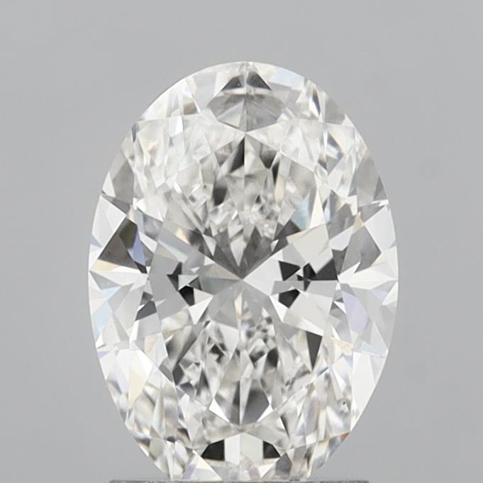 2.05 Carat Oval Shaped, Ideal Cut, F Color, VVS1 Clarity, IGI Certified Lab Grown Diamond