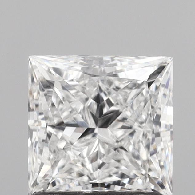 1.16 Carat Princess Shaped, D Color, VVS2 Clarity, IGI Certified Lab Grown Diamond