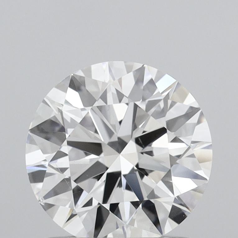 1.02 Carat Round Shaped, Ideal Cut, D Color, VS2 Clarity, IGI Certified Lab Grown Diamond