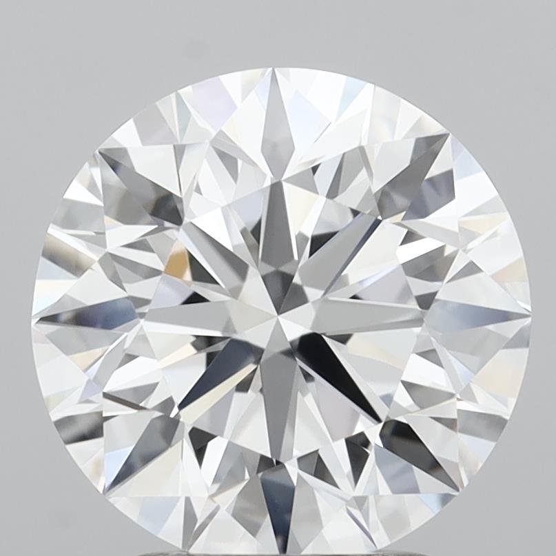 2.71 Carat Round Shaped, Ideal Cut, D Color, VVS1 Clarity, IGI Certified Lab Grown Diamond