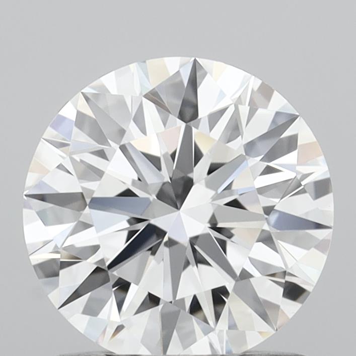 1.07 Carat Round Shaped, Ideal Cut, D Color, VVS2 Clarity, IGI Certified Lab Grown Diamond