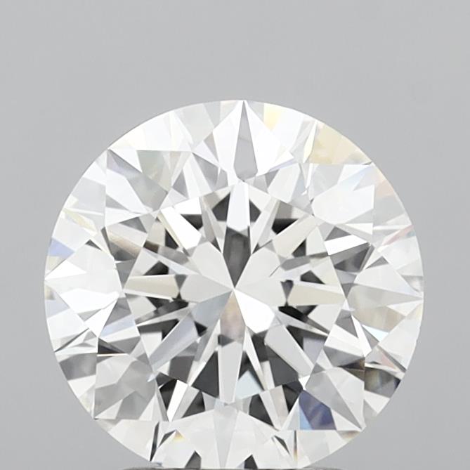 2.54 Carat Round Shaped, Ideal Cut, F Color, VVS1 Clarity, IGI Certified Lab Grown Diamond