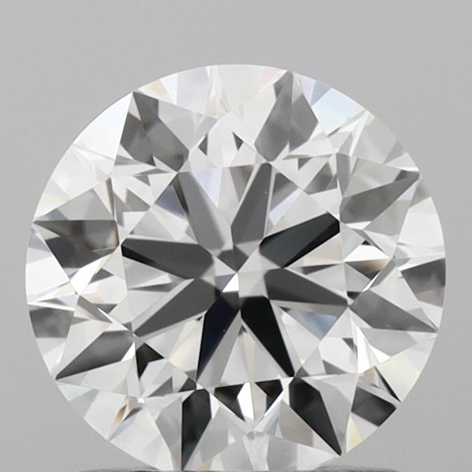 1.29 Carat Round Shaped, Ideal Cut, D Color, VVS1 Clarity, IGI Certified Lab Grown Diamond