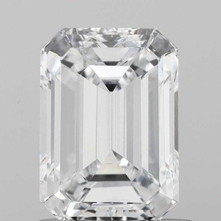 1.24 Carat Emerald Shaped, D Color, IF Clarity, IGI Certified Lab Grown Diamond