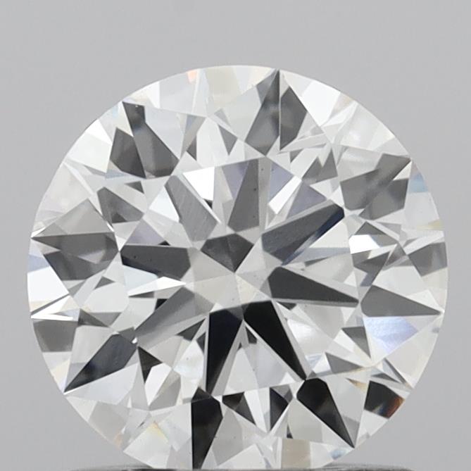 1.02 Carat Round Shaped, Ideal Cut, D Color, VVS2 Clarity, IGI Certified Lab Grown Diamond