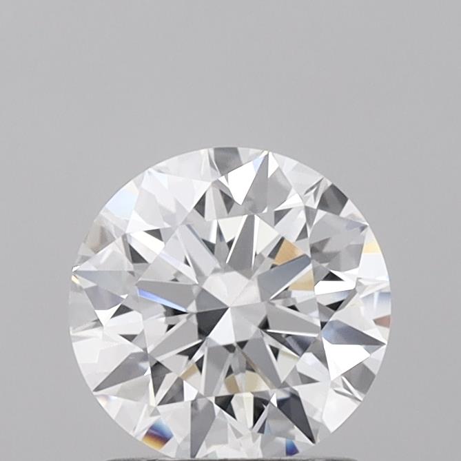 1.29 Carat Round Shaped, Ideal Cut, F Color, VVS2 Clarity, IGI Certified Lab Grown Diamond
