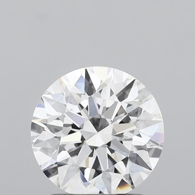 1.53 Carat Round Shaped, Ideal Cut, E Color, VVS2 Clarity, IGI Certified Lab Grown Diamond
