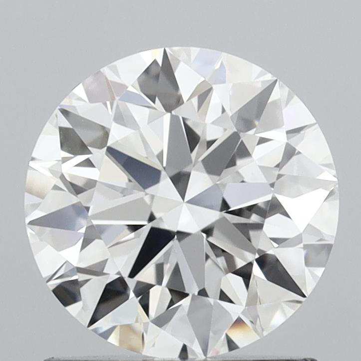 1.22 Carat Round Shaped, Ideal Cut, D Color, VVS2 Clarity, IGI Certified Lab Grown Diamond