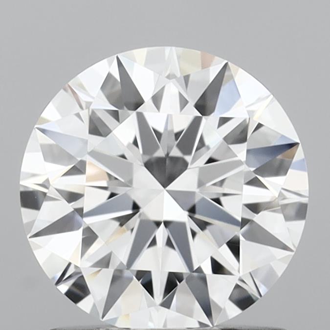 1.07 Carat Round Shaped, Ideal Cut, D Color, VVS2 Clarity, IGI Certified Lab Grown Diamond