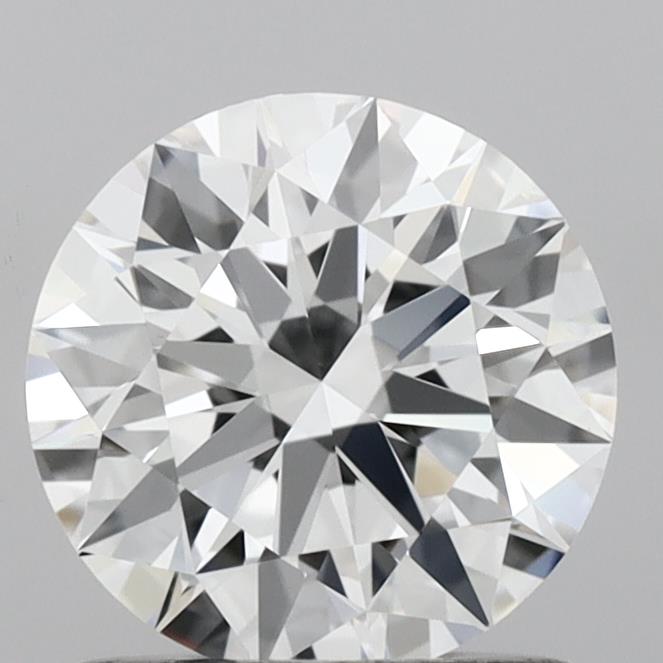 1.02 Carat Round Shaped, Ideal Cut, D Color, VVS2 Clarity, IGI Certified Lab Grown Diamond