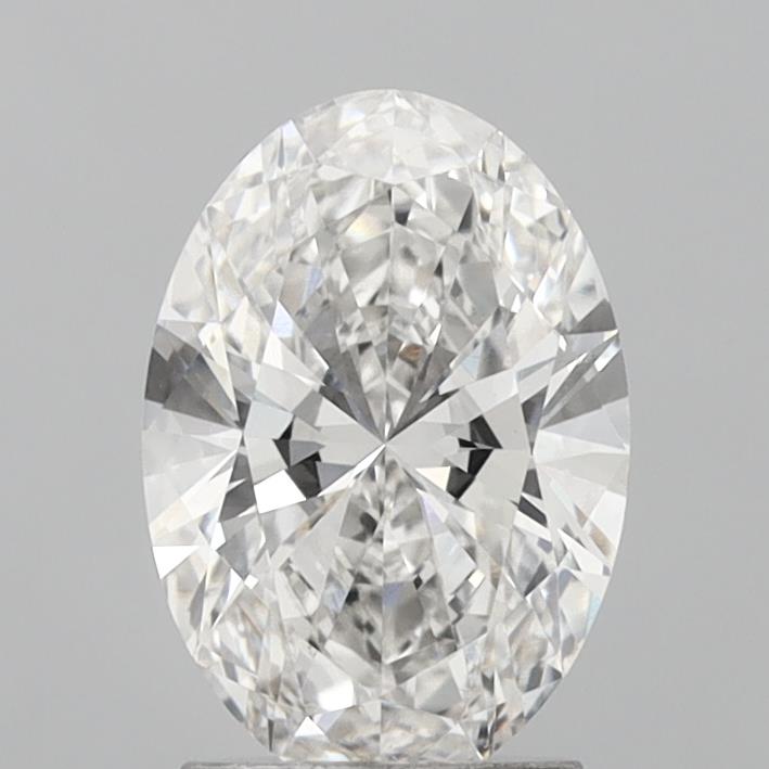 2.02 Carat Oval Shaped, Ideal Cut, F Color, VVS2 Clarity, IGI Certified Lab Grown Diamond