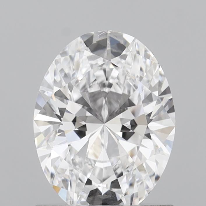 1.10 Carat Oval Shaped, Very Good Cut, D Color, VVS1 Clarity, IGI Certified Lab Grown Diamond