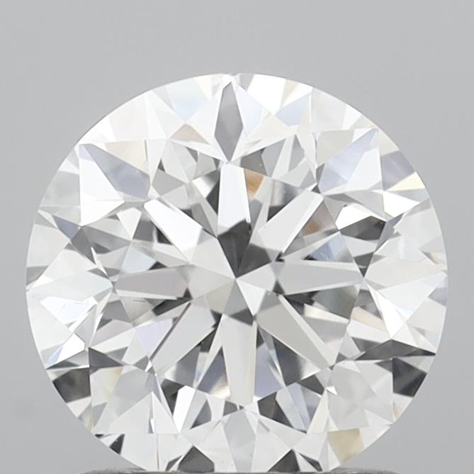 1.27 Carat Round Shaped, Very Good Cut, D Color, VS1 Clarity, IGI Certified Lab Grown Diamond