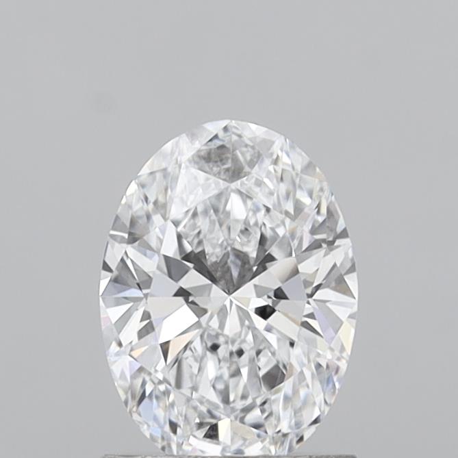 1.20 Carat Oval Shaped, Ideal Cut, D Color, FL Clarity, IGI Certified Lab Grown Diamond