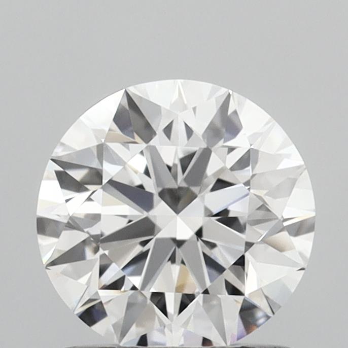 1.10 Carat Round Shaped, Excellent Cut, D Color, VVS2 Clarity, IGI Certified Lab Grown Diamond
