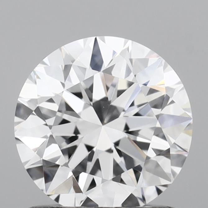 1.02 Carat Round Shaped, Excellent Cut, D Color, VVS2 Clarity, IGI Certified Lab Grown Diamond