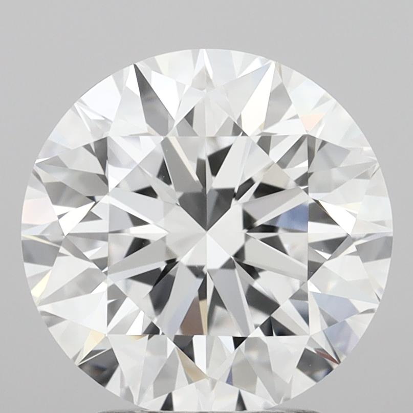 2.92 Carat Round Shaped, Excellent Cut, D Color, VVS2 Clarity, IGI Certified Lab Grown Diamond