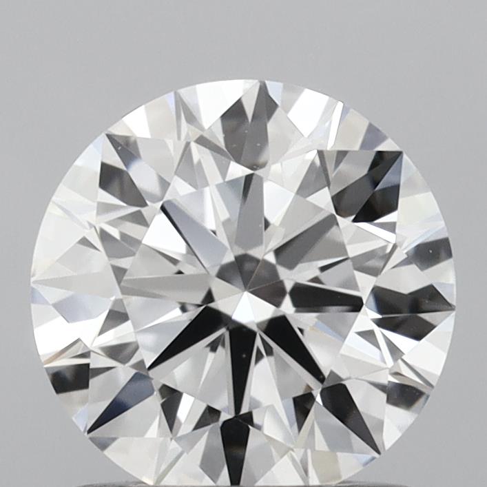 1.04 Carat Round Shaped, Ideal Cut, D Color, VVS2 Clarity, IGI Certified Lab Grown Diamond