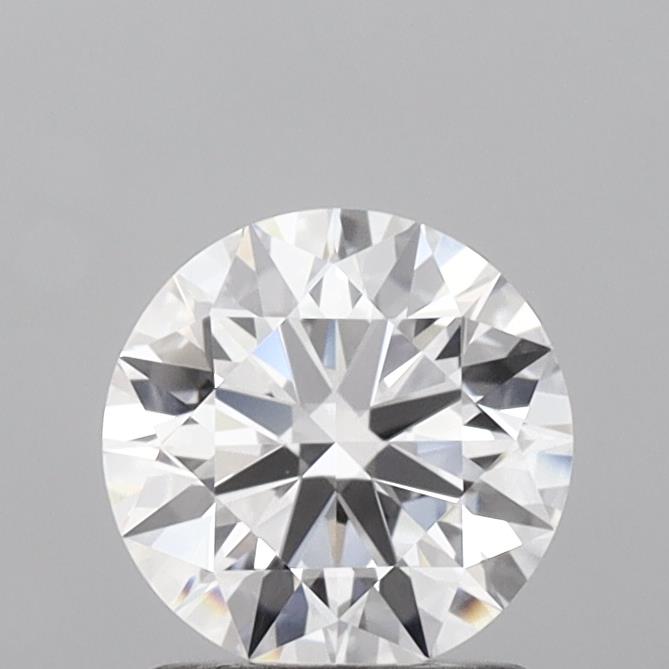 1.31 Carat Round Shaped, Ideal Cut, D Color, VS2 Clarity, IGI Certified Lab Grown Diamond