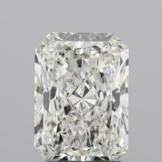 1.87 Carat Radiant Shaped, Ideal Cut, G Color, VS1 Clarity, IGI Certified Lab Grown Diamond