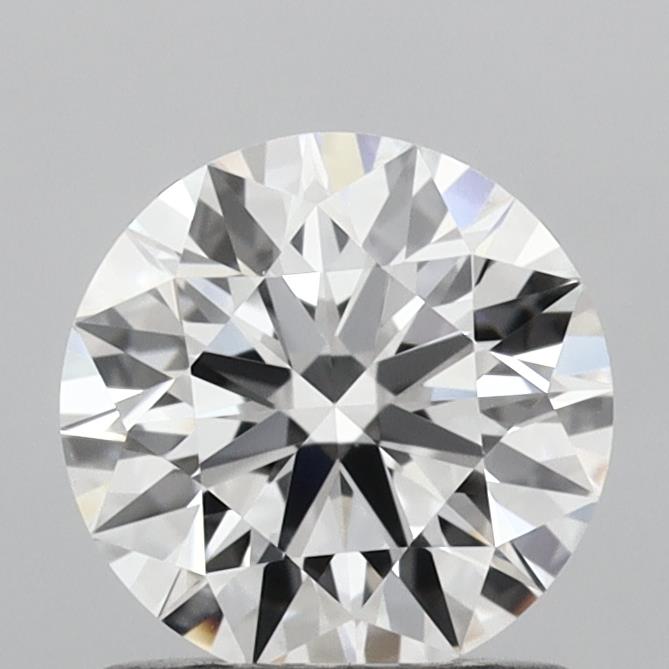 1.04 Carat Round Shaped, Ideal Cut, D Color, VVS1 Clarity, IGI Certified Lab Grown Diamond