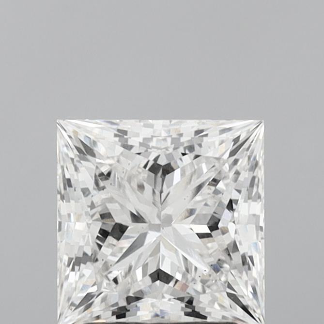2.06 Carat Princess Shaped, Ideal Cut, G Color, VS2 Clarity, IGI Certified Lab Grown Diamond