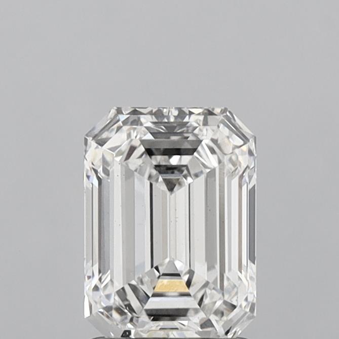1.43 Carat Emerald Shaped, Ideal Cut, F Color, VS1 Clarity, IGI Certified Lab Grown Diamond